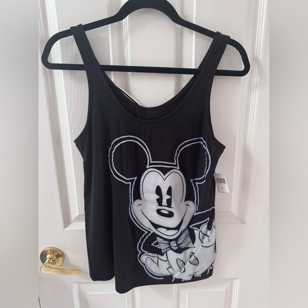 Disney Black Mickey Mouse Tank Top